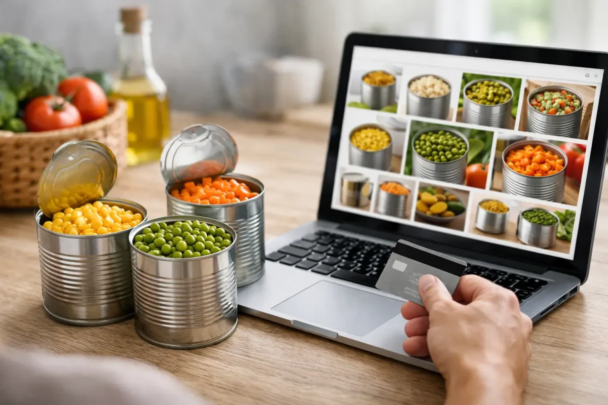How to Buy Canned Vegetables Online
