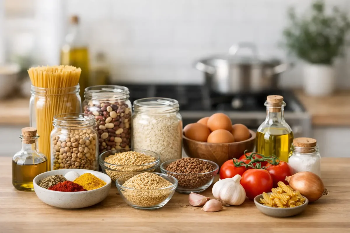 How to Build Pantry Staples for Everyday Meals