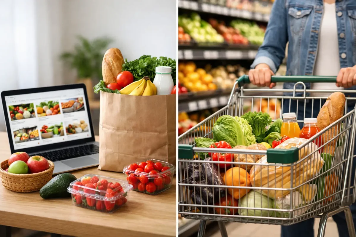 Online Grocery Versus Supermarket Shopping