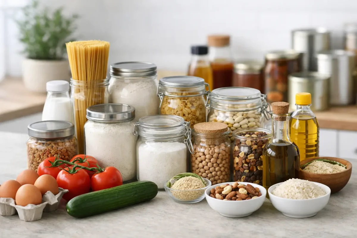 Weekly Pantry Order Example for UAE Homes